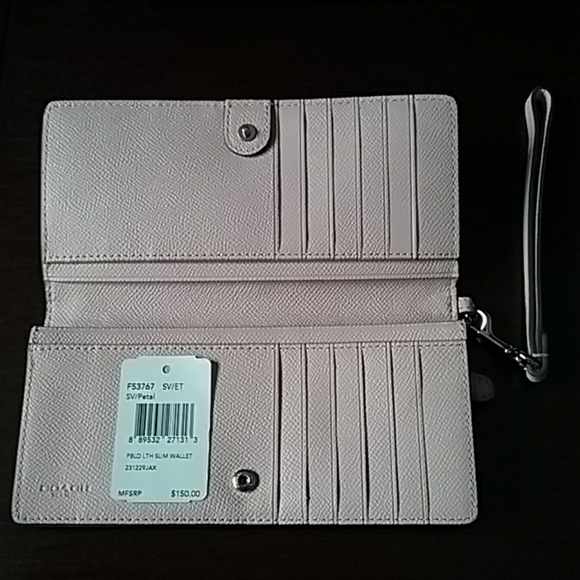 Coach slim wallet - Picture 4 of 4